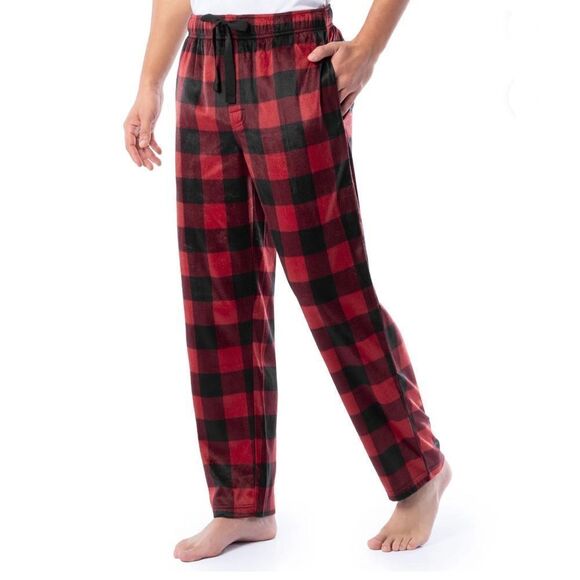 Men’s Fruit of The Loom Comfy Cozy Lounge Fleece Pajama Pants 2-Pack Size L - Picture 7 of 16